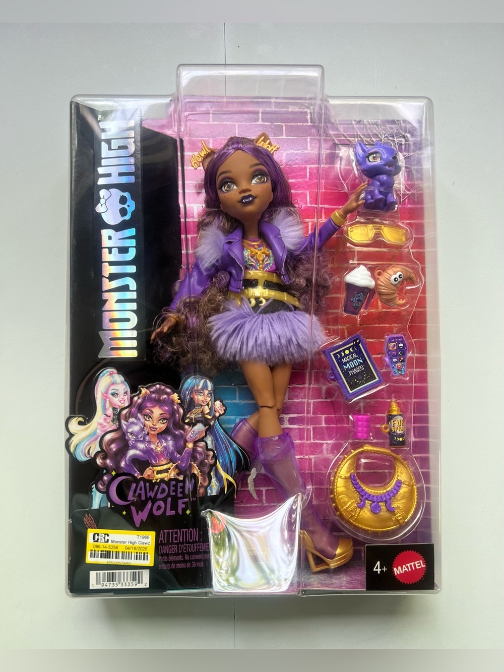 Monster High Clawdeen Wolf Fashion Doll